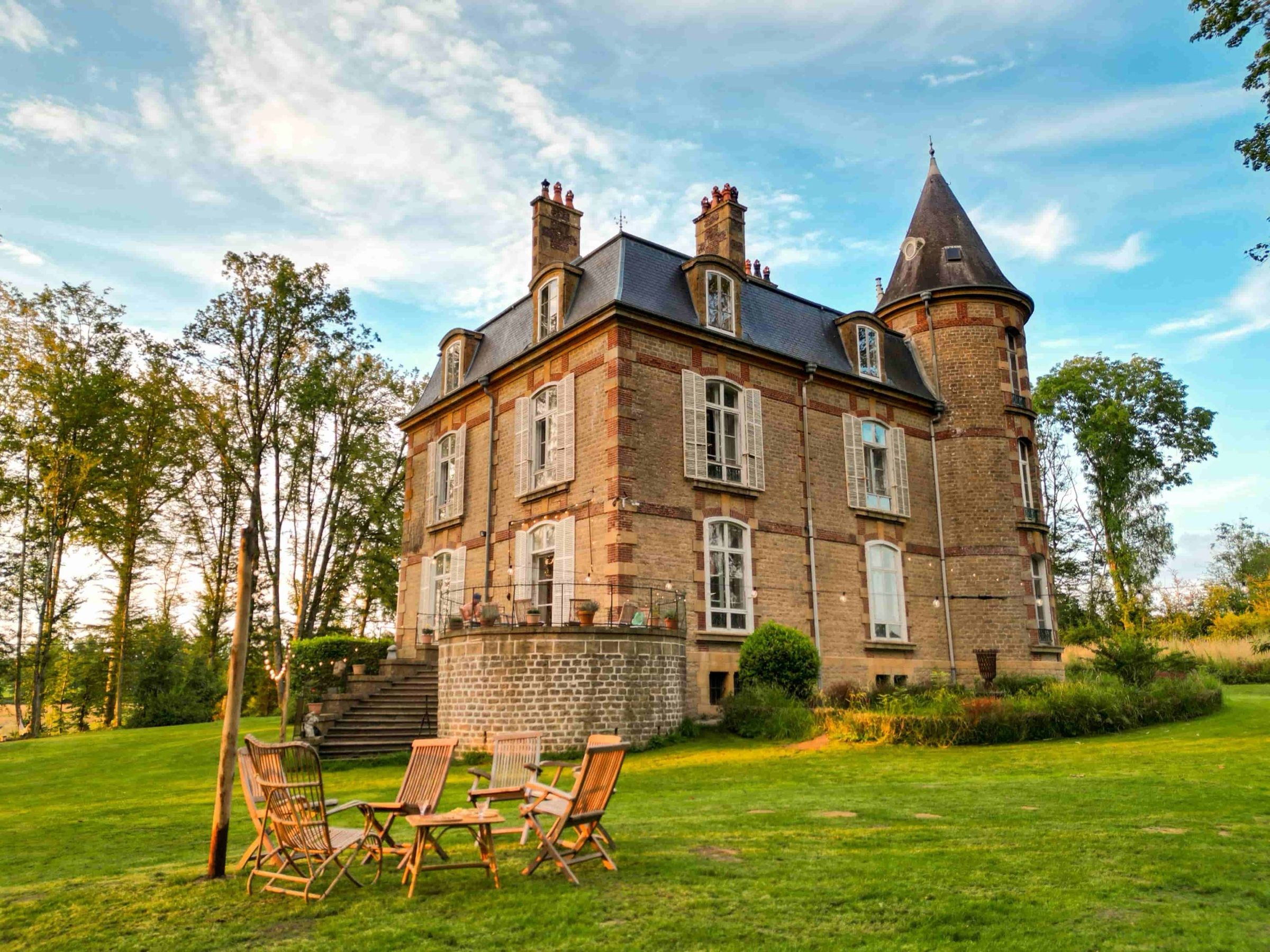 Exterieur van het chateau